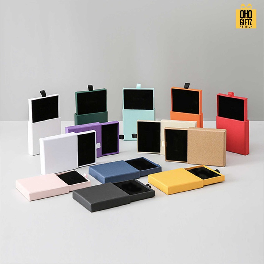 กล่องของขวัญใส่เครื่องประดับ สกรีนโลโก้ สกรีนโลโก้ ทำเป็นของพรีเมี่ยม 