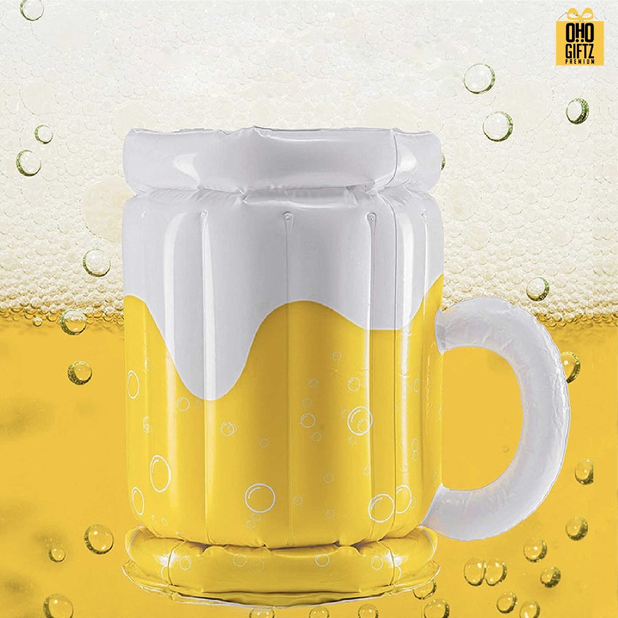 ถังแช่เครื่องดื่มแบบเป่าลม สกรีนชื่อ,โลโก้ ทำเป็นของพรีเมี่ยมได้