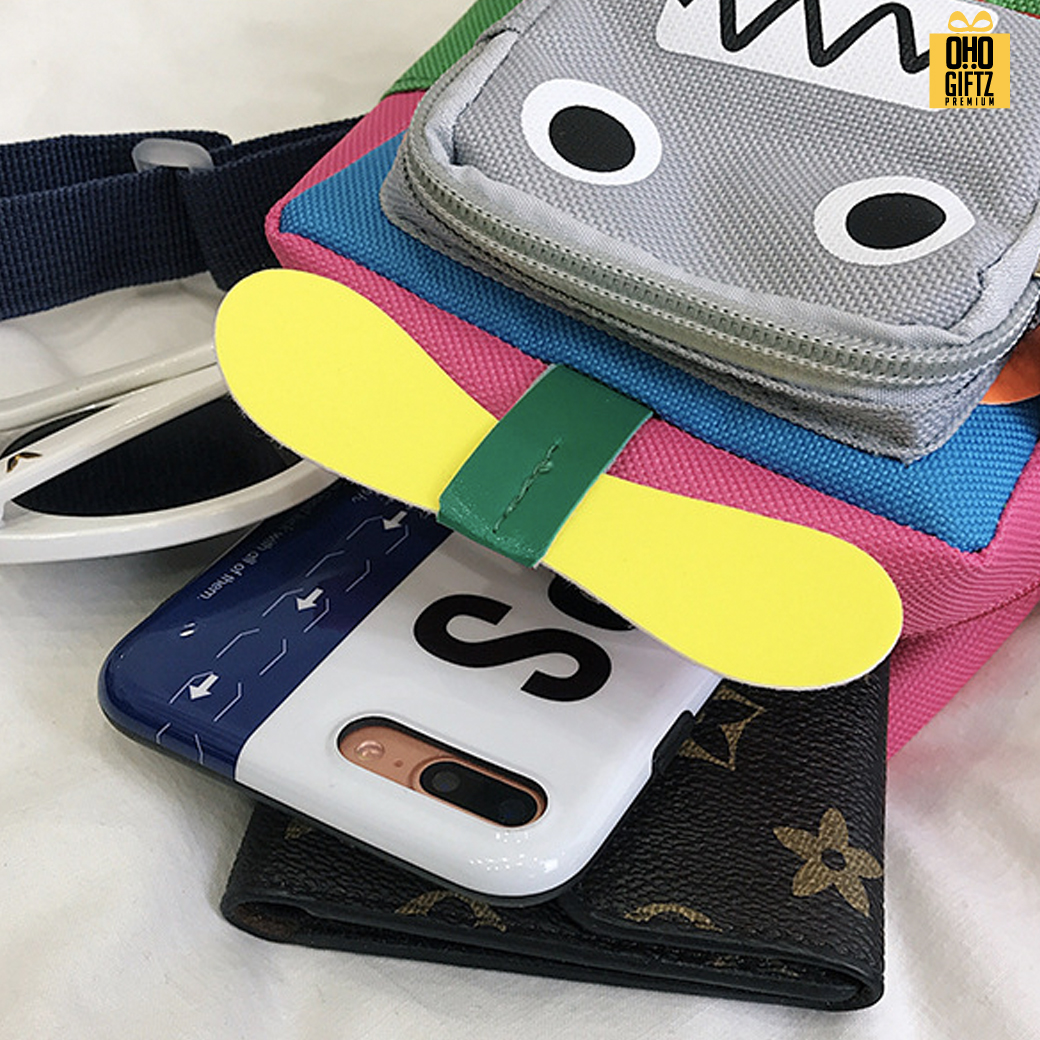 กระเป๋าโรบอทสะพายข้าง สกรีนโลโก้ ทำเป็นของพรีเมี่ยมได้