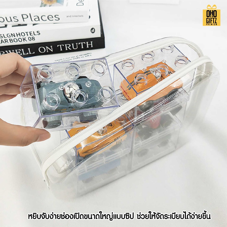 กระเป๋าพลาสติกทรงแบน สกรีนชื่อ สกรีนโลโก้  ทำเป็นของพรีเมี่ยมได้