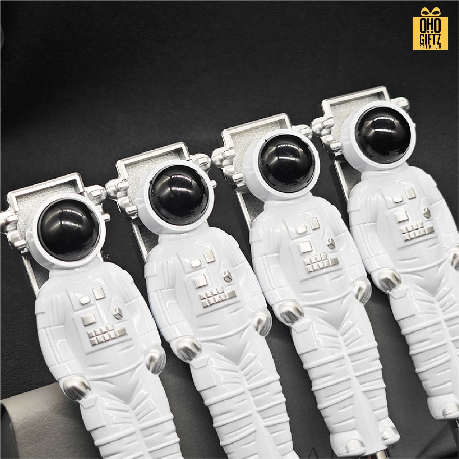 ปากกาลูกลื่นนักบินอวกาศ สกรีนชื่อ สกรีนโลโก้ ทำเป็นของพรีเมี่ยมได้