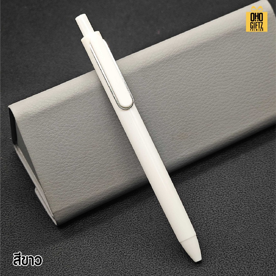 ปากกาเจลพกพา สกรีนชื่อ สกรีนโลโก้ ทำเป็นของพรีเมี่ยมได้