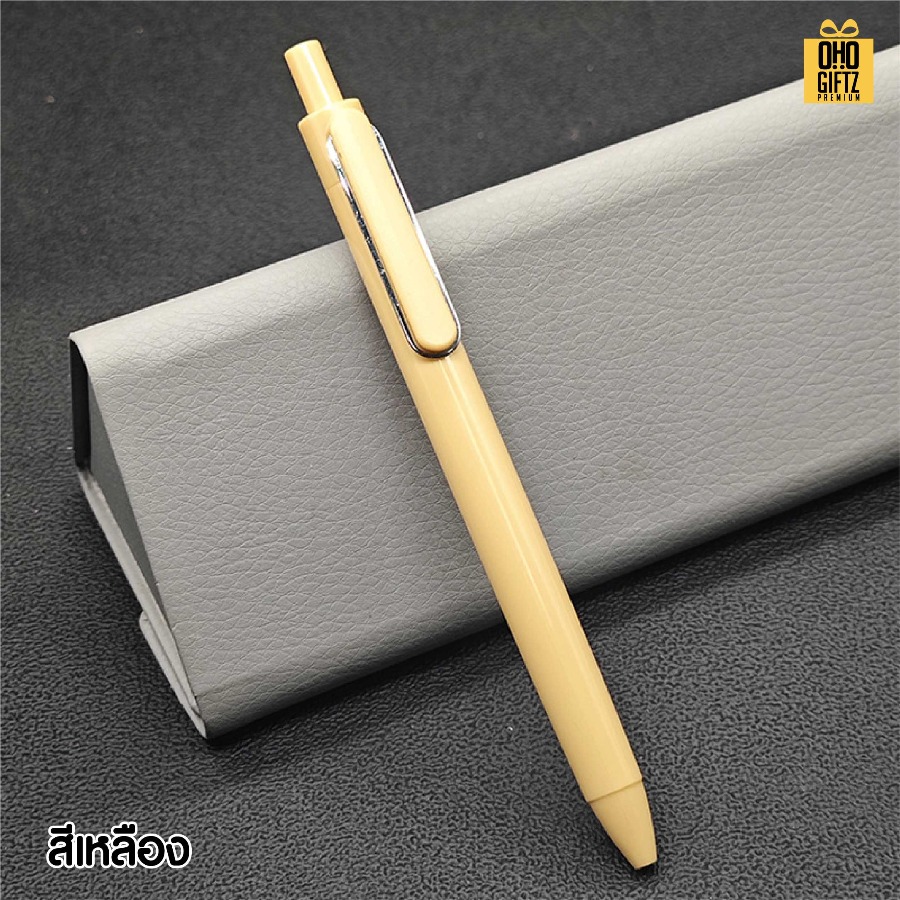 ปากกาเจลพกพา สกรีนชื่อ สกรีนโลโก้ ทำเป็นของพรีเมี่ยมได้