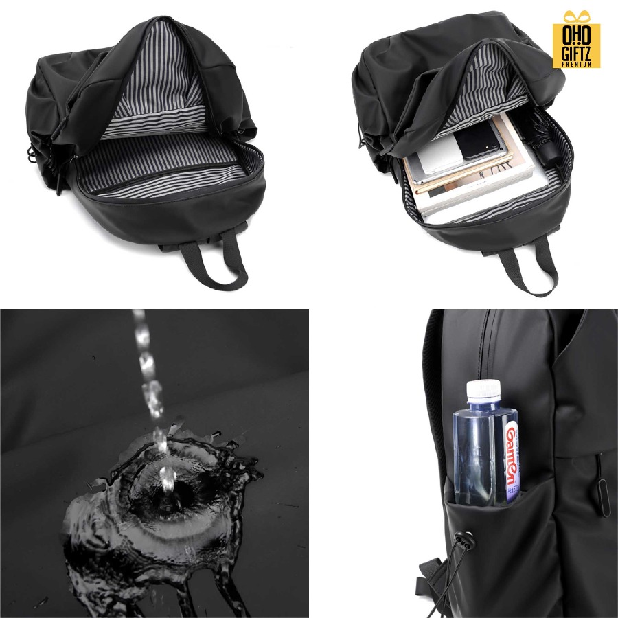 กระเป๋าคอมพิวเตอร์ผ้ามัน สไตล์เกาหลี สกรีนโลโก้ ทำเป็นของพรีเมี่ยม ของที่ระลึก