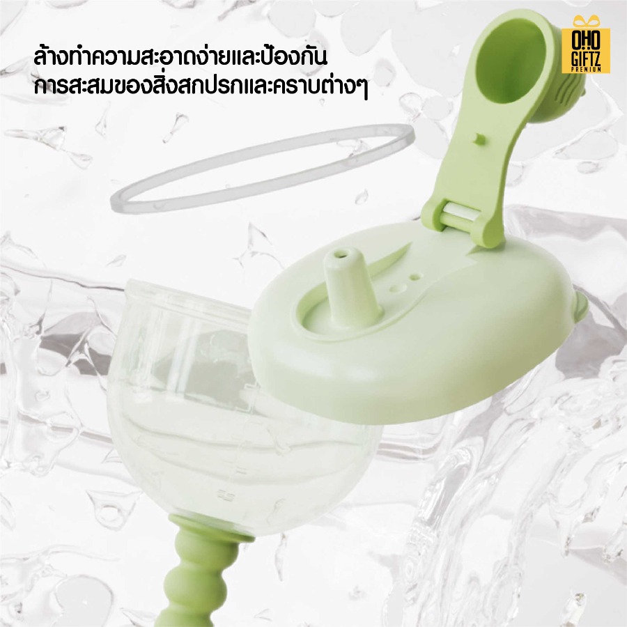 ถ้วยหัดดื่มสำหรับเด็ก สกรีนชื่อ สกรีนโลโก้ ทำเป็นของพรีเมี่ยมได้