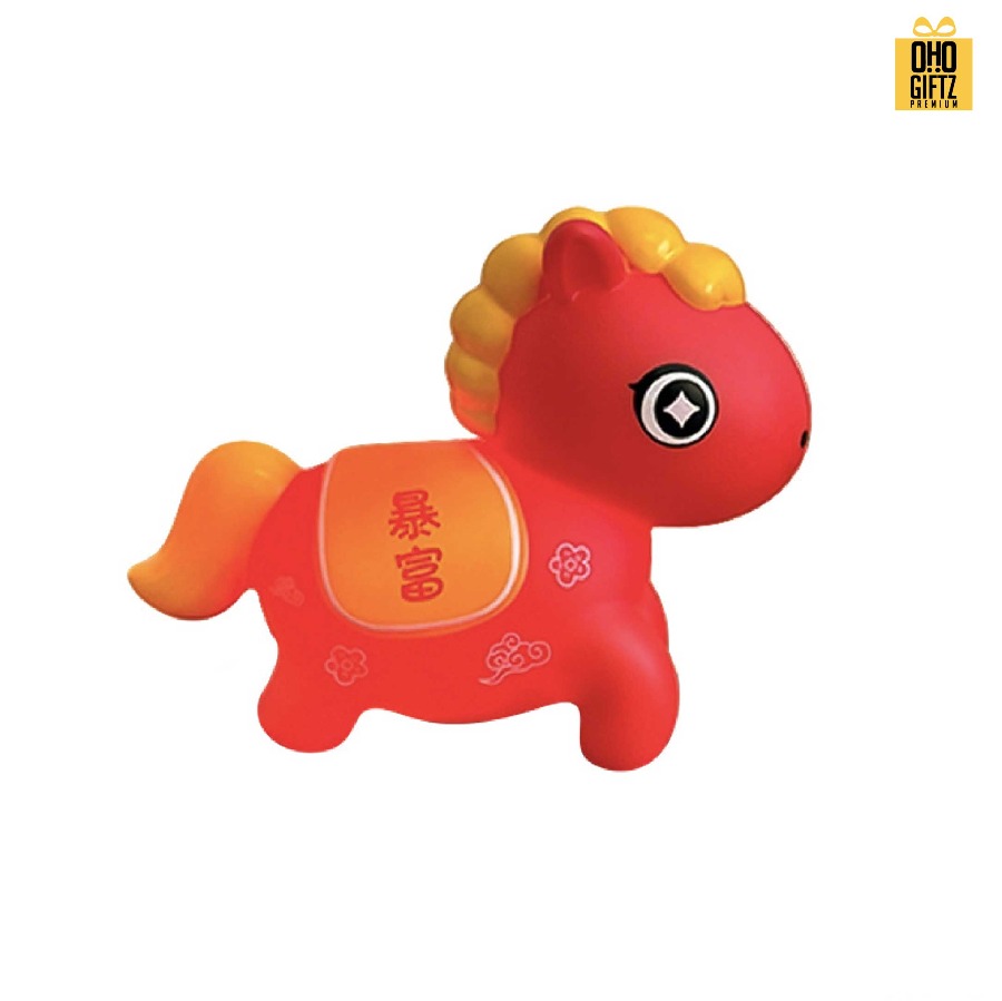 โคมไฟปีม้าโชคดี สกรีนโลโก้ ทำเป็นของพรีเมี่ยม ของที่ระลึกได้