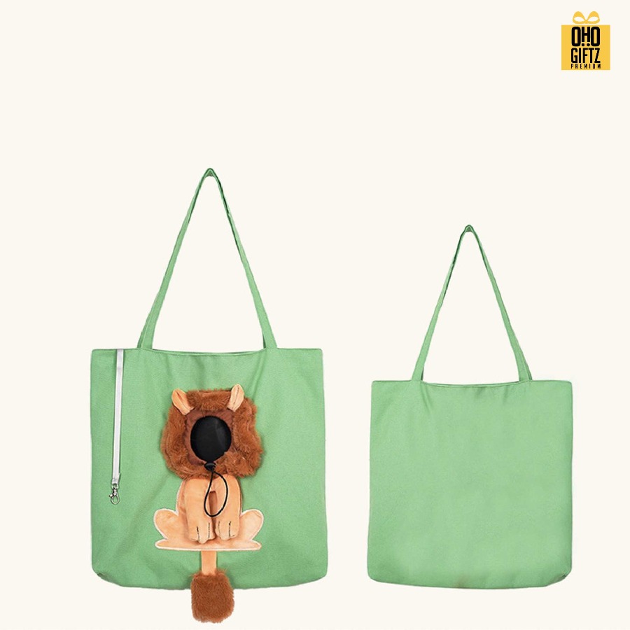 กระเป๋าใส่สัตว์เลี้ยง น่ารัก สกรีนโลโก้ ทำเป็นของพรีเมี่ยม