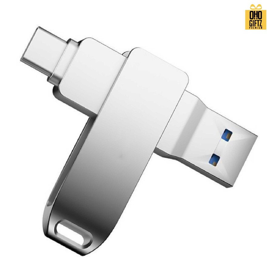แฟลชไดรฟ์ USB พร้อมกล่องของขวัญ สกรีนชื่อร้าน ทำเป็นของพรีเมี่ยมได้