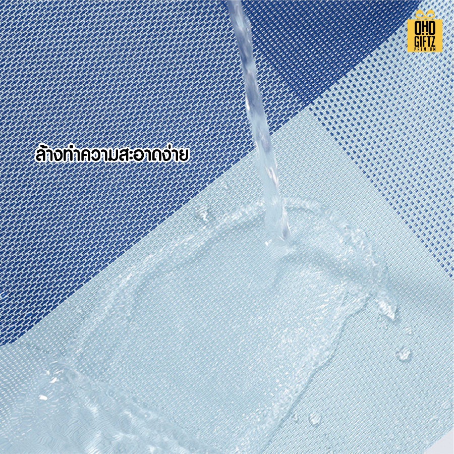 แผ่นรองจาน สกรีนโลโก้ สกรีนชื่อ ทำเป็นของพรีเมี่ยมได้