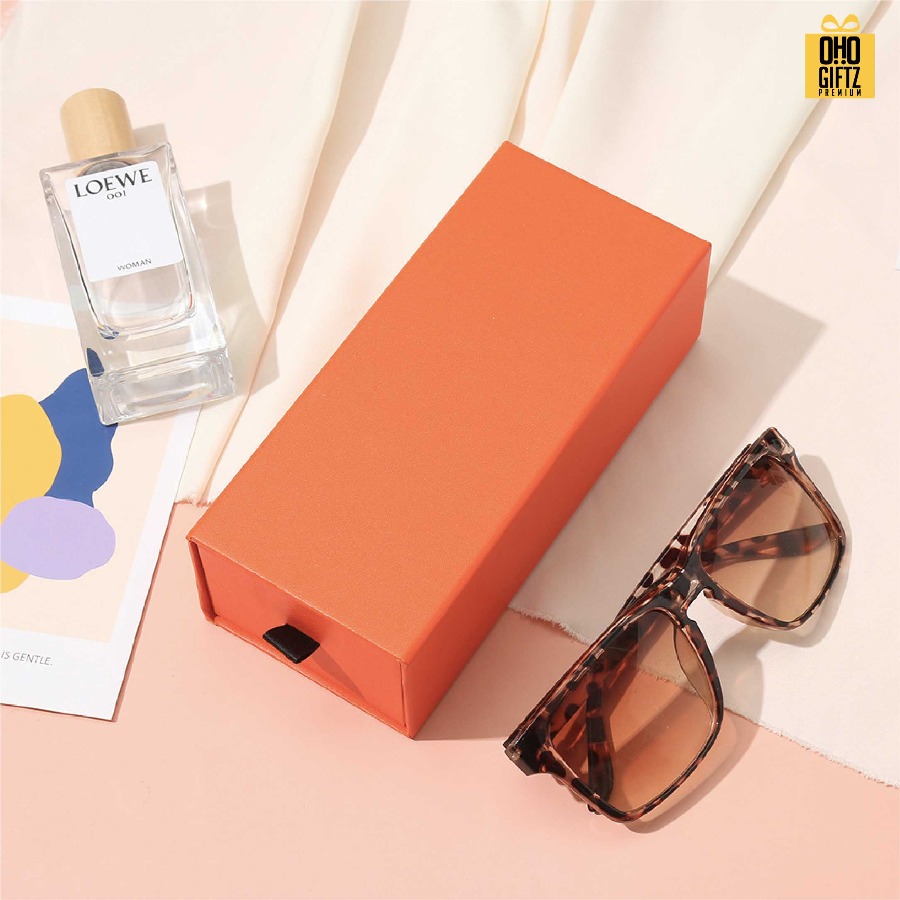 กล่องจั่วปังใส่แว่นตา สกรีนโลโก้ สกรีนโลโก้ ทำเป็นของพรีเมี่ยม 