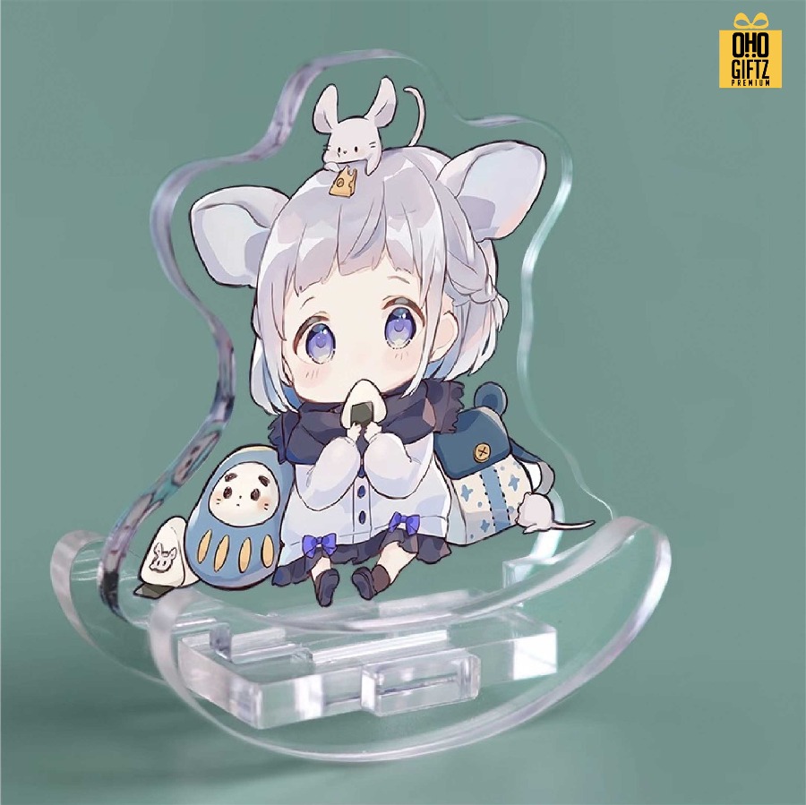 รับผลิต Standy อะคริลิคจิ๋วตั้งโต๊ะ สกรีนชื่อ สกรีนโลโก้ ทำเป็นของพรีเมี่ยมได้