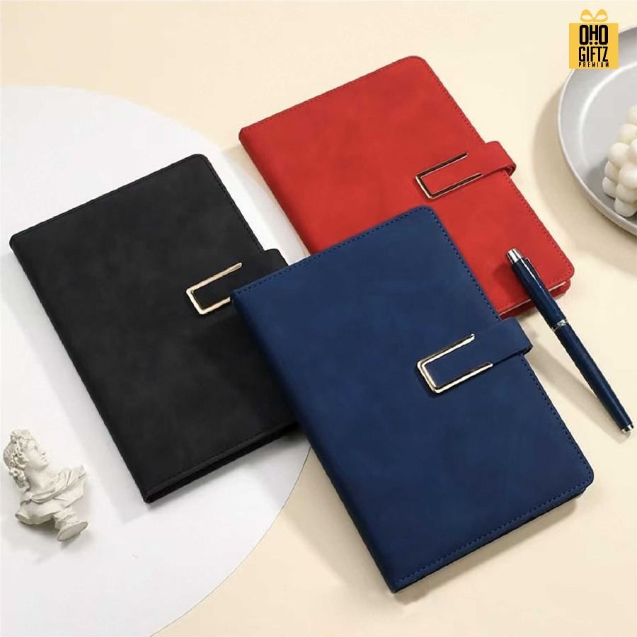 ชุดของขวัญนักธุรกิจ (สมุด ปากกา กระบอกสแตนเลส) สกรีนโลโก้ ทำเป็นของพรีเมี่ยม ของชำร่วย