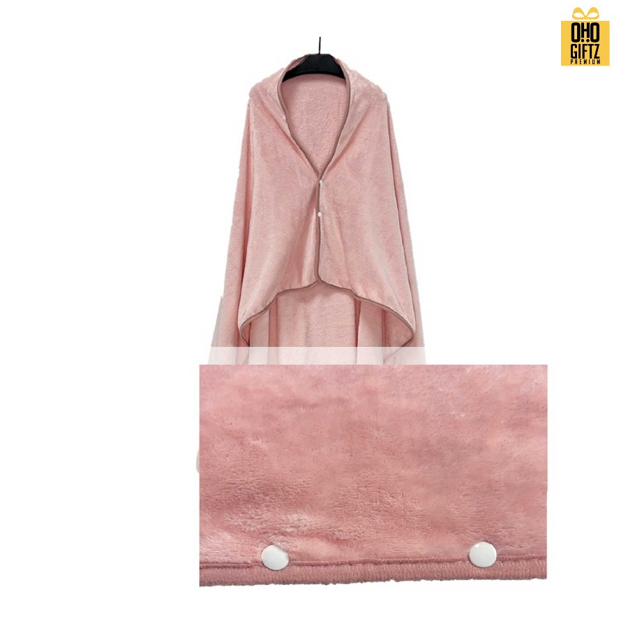 ผ้าห่มสำหรับเดินทางพับได้ ผลิตโลโก้ ติดลาเบล ทำเป็นของพรีเมี่ยมได้