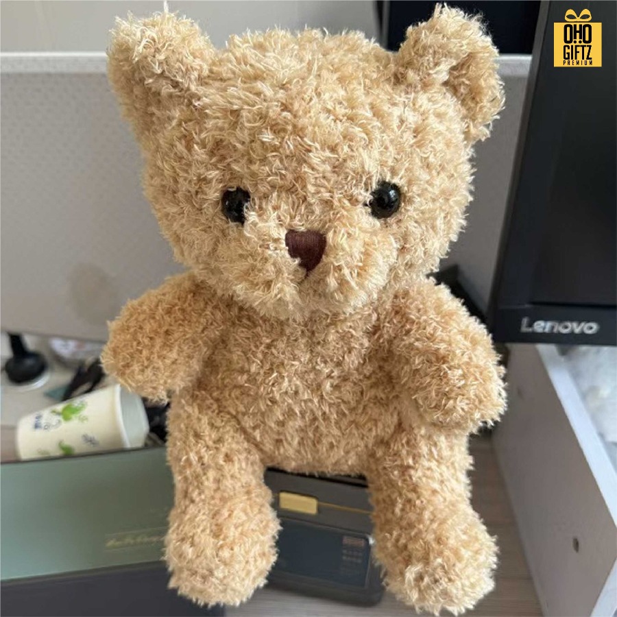 ตุ๊กตาหมีแบ๊วใส่เสื้อยืด สกรีนโลโก้ได้ สกรีนโลโก้ ทำเป็นของพรีเมี่ยมได้ 