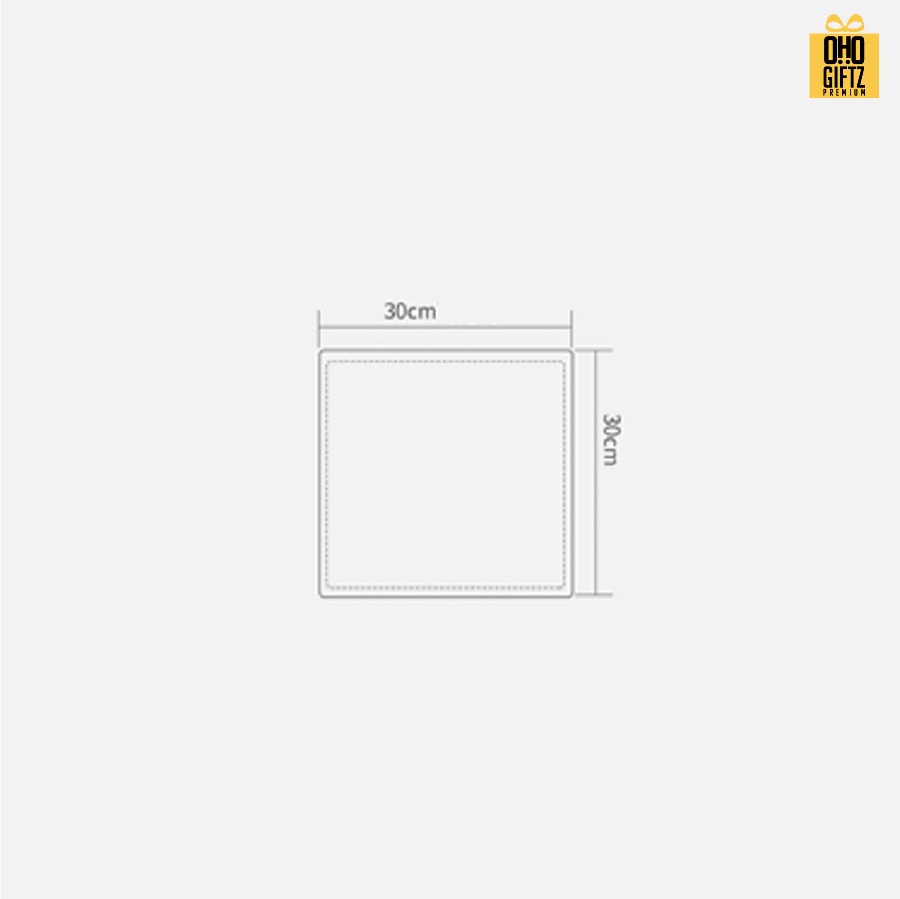 ผ้าไมโครไฟเบอร์ ขนาด 30 x 30 ซม. เพิ่มโลโก้ ติดลาเบล ทำเป็นของพรีเมี่ยม ของชำร่วยได้