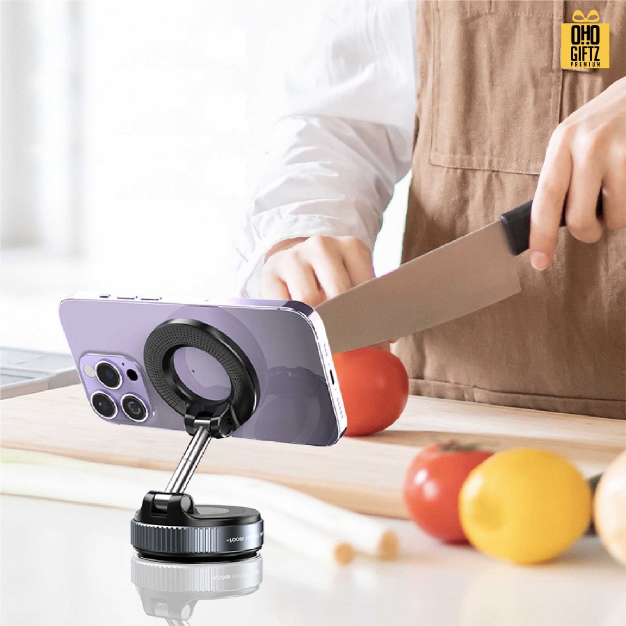 ขาตั้งมือถือในรถยนต์ แรงดูดแม่เหล็ก มีแบบโลหะ/พลาสติก สกรีนโลโก้ ทำเป็นของพรีเมี่ยม ของชำร่วยได้