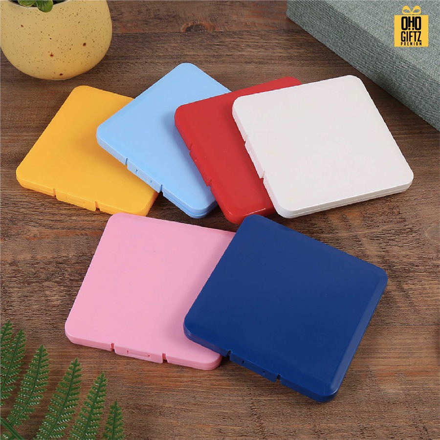 กล่องเก็บหน้ากากอนามัย สกรีนชื่อ สกรีนโลโก้ ทำเป็นของพรีเมี่ยมได้ 