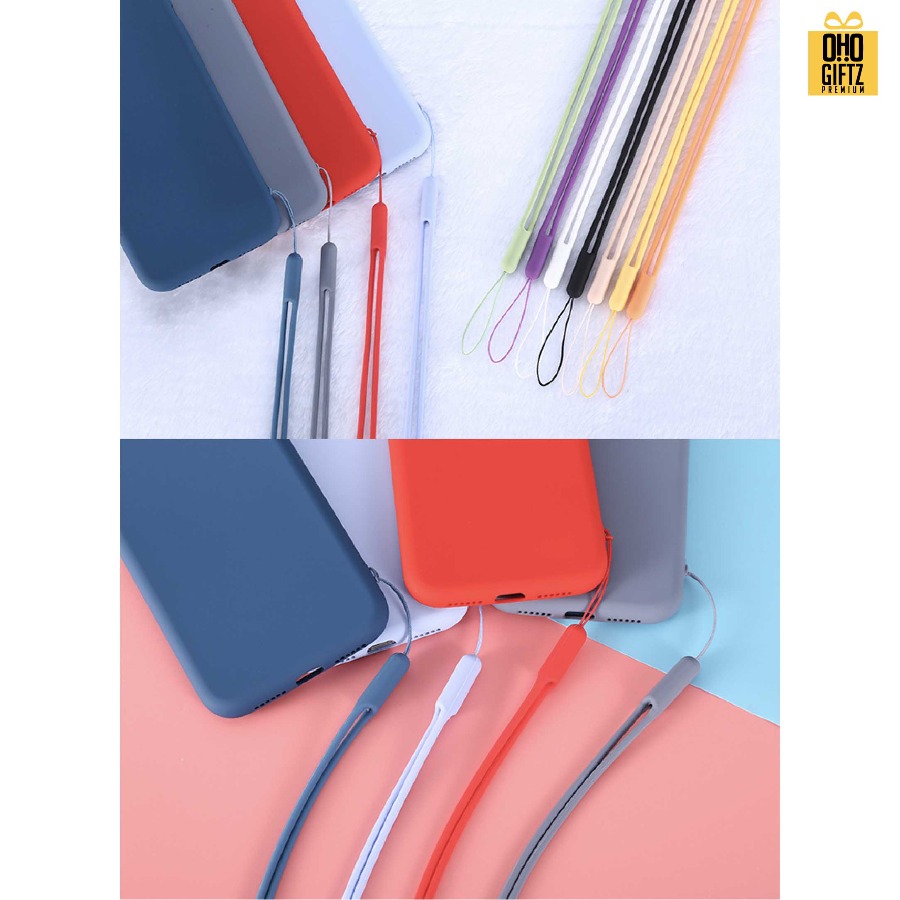 เชือกซิลิโคนคล้องมือถือได้ สกรีนชื่อ สกรีนโลโก้ ทำเป็นของพรีเมี่ยมได้ 