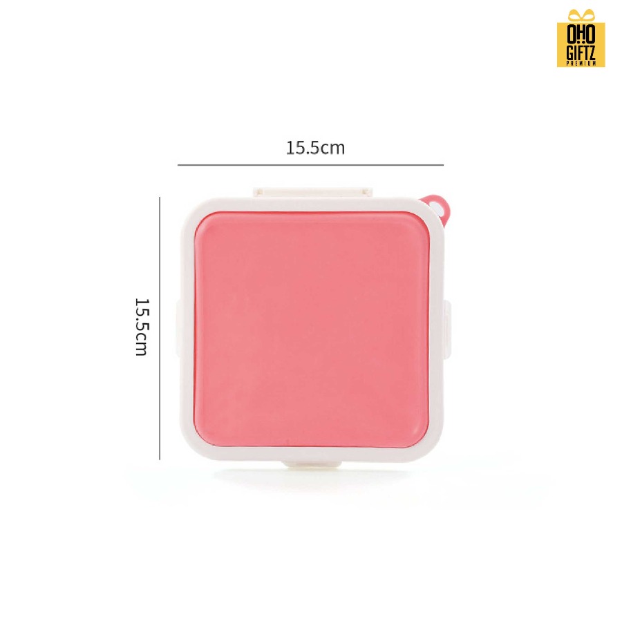 กล่องเก็บขนมปังแซนวิช สกรีนโลโก้ ทำเป็นของพรีเมี่ยมได้