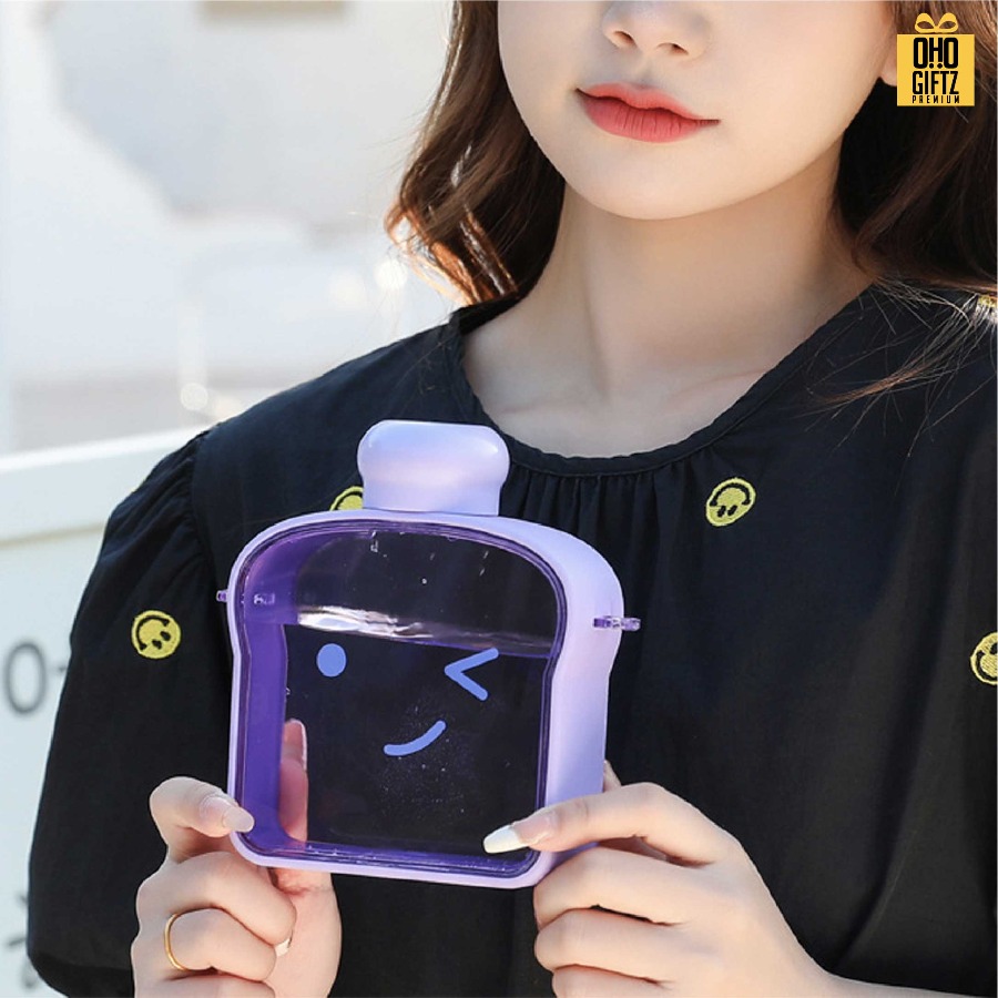 กระติกน้ำขนมปัง สกรีนโลโก้ ทำเป็นของพรีเมี่ยมได้