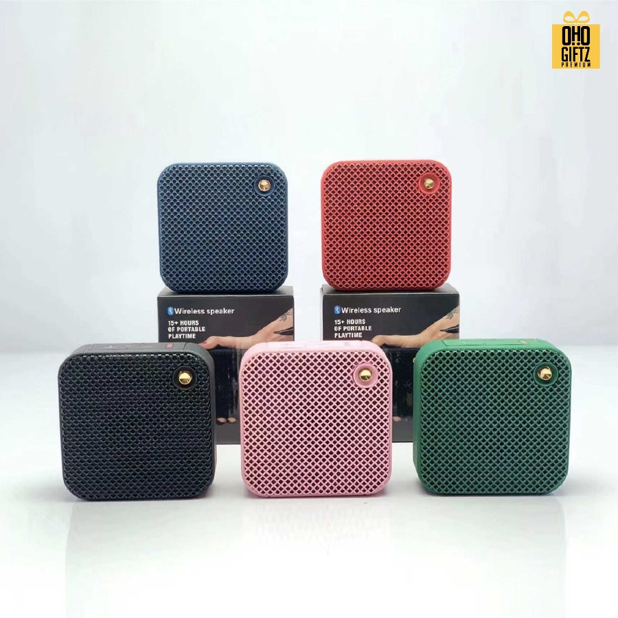 ลำโพง Bluetooth ไร้สาย สกรีนโลโก้ สกรีนชื่อร้านทำเป็นของพรีเมี่ยมได้ 