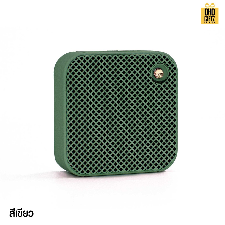 ลำโพง Bluetooth ไร้สาย สกรีนโลโก้ สกรีนชื่อร้านทำเป็นของพรีเมี่ยมได้ 