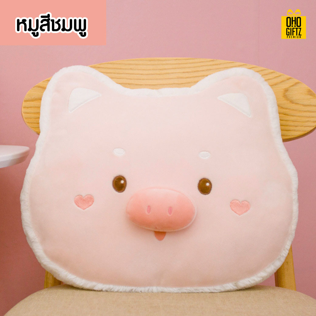 หมอนตุ๊กตา สกรีนชื่อ  สกรีนโลโก้ ทำเป็นของพรีเมี่ยมได้ 