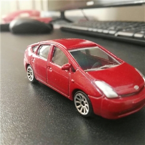 [MJ003] รถเหล็ก majorette มาจอเร็ตต์ Toyota Prius  สีแดง
