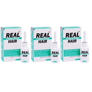 Real Hair 3 กล่อง (เรียวแฮร์ เซรั่มปลูกคิ้ว หนวด เครา จอน)