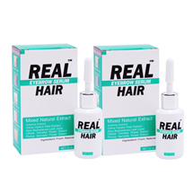 Real Hair 2 กล่อง (เรียวแฮร์ เซรั่มปลูกคิ้ว หนวด เครา จอน)