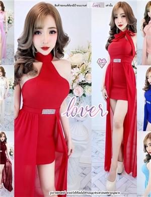 [LOVER] Ribbon Lady Gala Dress