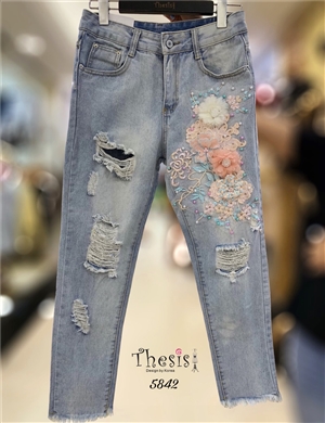 [THESIS] กางเกงยีนส์ขายาว เอวสูงทรงสวย