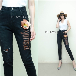 [Playstore] กางเกงยีนส์สีดำทรงสวยมีpassion!