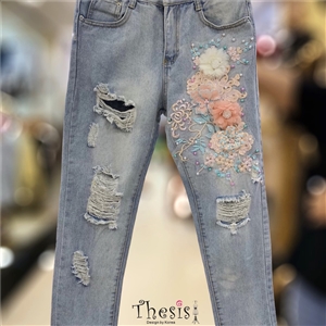 [THESIS] กางเกงยีนส์ขายาว เอวสูงทรงสวย