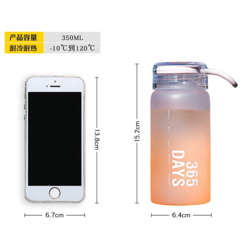 รับสกรีน กระบอกน้ำอุณหภูมิเก็บน้ำร้อน-น้ำเย็น บรรจุ350ml รับสกรีน แก้ว