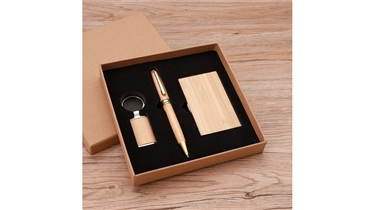 เซ็ตของขวัญลายไม้ยกระดับภาพลักษณ์ธุรกิจ