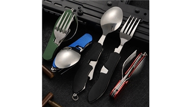 ชุดช้อนส้อมพกพาอเนกประสงค์ ไอเดียของสมนาคุณ