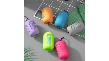 ผ้าเย็นพร้อมเคสซิลิโคนพกพา ของพรีเมียมเพื่อสุขภาพที่ตอบโจทย์