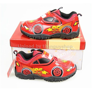 [Pre-sh067] รองเท้า Lightning McQueen รุ่น DINOCO สีแดง