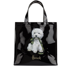 กระเป๋า harrods ลาย Westie Shopper Bag (Small)