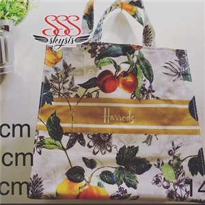 กระเป๋า Harrods Small Floral Shopper Bag แท้ 100%  