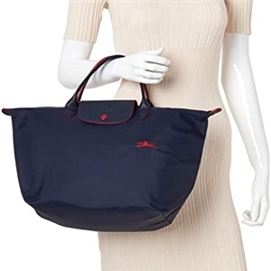 กระเป๋า Lonchamp Le Pliage Club  Top Handle M Navy แท้100% 