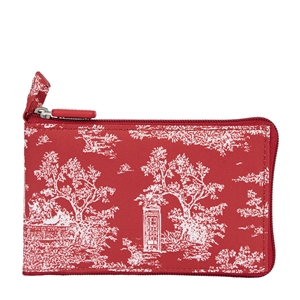 Harrods Toile Foldaway Shopping Bag