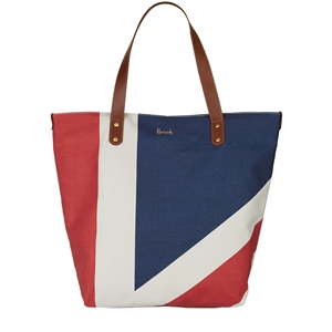 กระเป๋า Harrods Union Jack Tote Bag แท้ 100% 