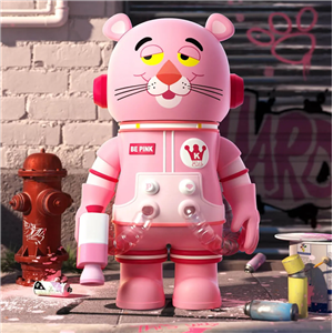 ***Display MEGA SPACE MOLLY 400% Pink Panther (TC)