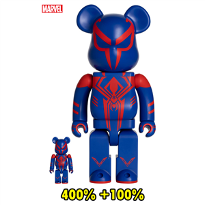 BE@RBRICK SPIDER-MAN 2099 (the movie Spider-Man: Across the Spider- Verse)100% & 400% (TC)