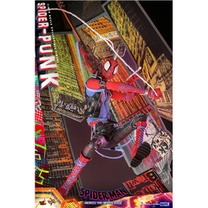Hot Toys  MMS726 - Spider-Man: Across the Spider-Verse  1/6th Spider-Punk (KU)