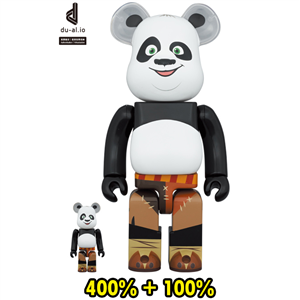 BE@RBRICK Kung Fu Panda 100％ & 400％ (TC)