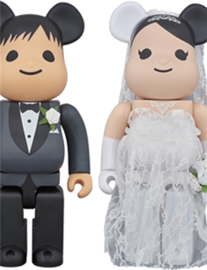 BEARBRICK GREETING MARRIAGE 400% สินค้าเปิดโชว์