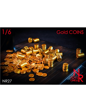 NRTOYS NR27 1/6 Gold Coin Accessory Bag